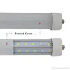 8 피트 LED 튜브 FA8 단일 핀 T8 LED 튜브 조명 8 피트 2400mm SMD2835 양면 LED 조명 전구 가게 빛 V 형 AC85-265V