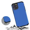 Fundas delgadas a prueba de golpes de doble capa para iPhone 6 6s 7 8 Plus X Xs Max 11 Pro 12 13 cubierta trasera dura