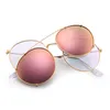 Luxe-SteamPunk Vintage Style rond lunettes De soleil polarisées pince sur lentille amovible marque lunettes De soleil design Oculos De Sol