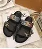 Hot koop-ry strand slippers zomer platte sandalen slippers dames ontwerper dia