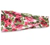 Hot Floral Women Yoga Headband Twist Turban Sport Gym Fitness Hårband Stretch Headwrap Bandana Turban Girls Hårtillbehör