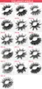 Luksusowy 25mm Norek Fałszywe rzęsy Grube Długie Miękkie Żywy Wielokrotnego użytku Ręcznie Ręcznie Fake Lashes Eye Makeup Akcesoria 16 Modele Dostępne DHL