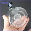 Wolesale Beaker Ash Catcher Hookahs 14mm 18mm 4,5 pouces Mini Bong en verre épais Pyrex Clear Bubbler Ashcatcher 45 90 degrés
