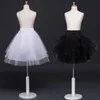 Hot Sale Girls Tutu Skirt Petticoats Prinsessan Housemaid Cosplay Barn Tulle Crinoline Billiga Vit Svart Kids Pettiskirt för Kort Klänning