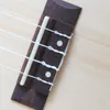 NAOMI 5 pares de nozes de osso de búfalo com fenda para ukulele peças de guitarra de 4 cordas acessórios de alta qualidade 2934796