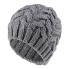 Ny Autumn Winter Women's Knit Hat Beanies Cap Big Girls Lady Sticke Hat Warm Cap Crochet Hats M223