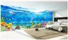 Underwater world landscape painting living room background wall beautiful scenery wallpapers 3d wallpapers