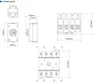 Freeshipping Exquisite Industriell användning Elektrisk isoleringsbrytare / DC Isolator Switch Disconnector Switch (SGN4-002GL)