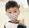 3D Kids Cartoon Face Mask Dust Summer Breathable Ice Silk Cotton Children Face Masks Washable Reusable Student Mouth Mask Face Shield