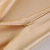 Lyxig silkettkuddehölje kuvertkuvert Dekorativt kasta lock Heminredning Dubbelsidig fast sängkudde med dold dragkedja xd21917