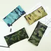 Camouflage Trousse Crayon Sac pour Garçons et Filles Fournitures Scolaires Cosmétique Maquillage Sacs Zipper Pouch Purse 4 Couleurs dc781