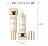 O.TWO.O 25ml Primer per il trucco Illumina anche il tono della pelle Concealer Pori invisibili Idratante Olio di lunga durata Controllo Make Up Base 120 pz / lotto