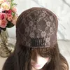 Bästa Sheitels 4x4 Silk Top Jewish Wigs Brown Color # 2 Och # 6 Finest Mongolian Virgin Human Hair Kosher Paryk Capless Paryk Fri frakt