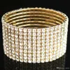 Diamant-Tennisarmband für Frauen, Hochzeit, Bling, vereist, Kettenschmuck, Strass-Kristall-Armband für Damen, Tropfenverschiffen 0209