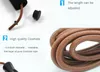 Cowhide Rope Leather Skip Rope Cord速度フィットネス有酸素運動ジャンプエクササイズ装置調整可能なスキップスポーツジャンプロープ6588202