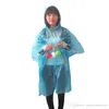 Tek Kullanımlık Yağmurluk Plastik Top Kapak ile Topu Seyahat Taşınabilir Anahtarlık Topu Panço Acil Tek Kullanımlık Katı Renk Rainwear BH1794 TQQ