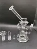 9 Zoll Glasbongs Wasserpfeifen Duschkopf Inline Perc Perkolator Öl Dap Rigs 14 mm Außengelenk für Wasserpfeifen