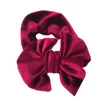 Baby Girls Velvet Bow повязка повязки Детей Bowknot Принцесса Группа волос Турбаны Дети Бутик Принадлежности для волос 9 Цветов