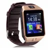 Originele DZ09 Smart Watches Bluetooth draagbare apparaten Smartwatch voor iPhone Android-telefoonhorloge met cameraklok SIM / TF-sleuf