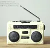 Retro Vintage Herbata Sklep Kawiarnia Sklep Radio Model Dekoracja Kreatywny Biurko Mały Wyświetlany Rzemiosło