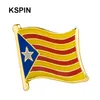 Katalanisch Abzeichen Flagge Abzeichen Flagge Lapal Pin auf Rucksack Pins für Kleidung XY0178