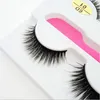 3PairsSet 3D False Eyelashes tjock lång sminkförlängning Ögonfransar med ögonfransklipp Applikator Whole9679561