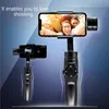 3 axel gimbal stabilisator för smartphone kamera video handhållen telefon med stativ gratis frakt