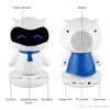 Mini Portable Cute Robot Smart Bluetooth-högtalare med musiksamtal Handsfree TF MP3 AUX-funktion för alla Bluetooth-enheter