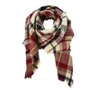 2020 Women039s Fall Winter Scarf Classic Tassel Plaid Scarf Warm Soft Chunky Large Blanket Wrap Shawl Scarves 140cm140cm3170793