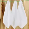 Aangepaste restaurant zakdoek met wegwerp studentenkinderen volwassen zakdoeken katoen witte handdoeken hotel handdoek
