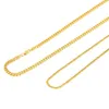 Gold Silver Miami Cuban Link Chain Mens Necklaces Hip Hop Jewelry