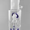 La cachimba rosada de 17 pulgadas bong el tubo de agua de cristal con la junta hembra de 18 mm