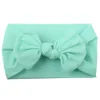 Turban Bébé Bandeau Fille Doux En Nylon Headwraps Bow Knot Bandeaux Extensible Bandes De Cheveux Enfants Petites Filles Accessoires De Cheveux De Mode