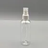 Bouteilles de pulvérisation, bouteille vide de 3,38 oz / 100 ml, mini accessoires de bouteille de pulvérisation de taille de voyage Bouteilles de brume rechargeables Bouteilles de voyage transparentes