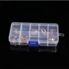 10 Grids Jewelry Storage Box Plastic Clear Display Case Organizer Holder for Beads Ring Earrings Jewelry