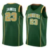 Maglia NCCA James Iverson Men 23 LeBron Durant 13 Harden Curry Stephen college Maglie da basket Russell Westbrook Men1