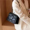 Designer Vintage Leather Small Shoulder Messenger Bags For Women Luxury Chain Lock Crossbody Body Lady Travel Hand Bags Feminina224V