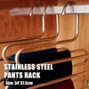 3pcs Hanger Multilayer Heress Rick Wardrobe 5-х слойные брюки на полке на полке из нержавеющей стали инструменты S-тип ремень одежда для одежды T200415213P