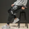 Men Black Hip Hop Punk Harem Pants Streetwear Man Nightclub Singer Stage Leggings Hiphop Joggers Asian Size