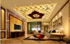 カスタム任意のサイズ 3D 壁壁画壁紙高級ヨーロッパソフトバッグ天井壁画リビングルームのソファ寝室の背景壁紙 Painti273x