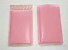 15x20 + 5cm espacio utilizable sobres de correo de burbujas de polietileno rosa bolsa de correo acolchada bolsa de embalaje de burbujas rosa autosellante