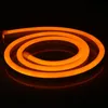 AC 110V Neon touw LED Strip enkele kleur 50 meter buiten IP67 5050 SMD lamp 60LEDS / M met voeding cutting op 1 meter