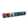 Epoxy Resin Drip Tip 810 Thread Wide Bore Mouthpiece Anti Oil Spit Spill Out No Spit Design for TFV12 Tank