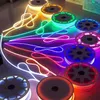 DC12V Flexibel LED Strip Neon Tape SMD 2835 Soft Rope Bar Light 120leds / m Silikongummi Tube Utomhus Vattentätt Ljus