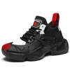 L'alta qualità della piattaforma shop01 sneaker type6 morbido bianco nero cuscino di pizzo rosso giovani uomini ragazzo scarpe da corsa scarpe da ginnastica di marca delle scarpe da tennis di sport