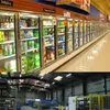 Stocks in US V Shaped LED Tubes Light Integrated 4ft 5ft 6ft 8ft Tube Double Sides Bulbs Shop Light Cooler Door Lights