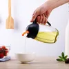 Penguin Design Dispenser automatico di olio di vibrazione in vetro Strumenti per insalata Bottiglia di aceto di oliva senza piombo a prova di perdite di grande capacità 620ml 21oz