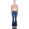 uzun pantolon moda katı kadın kot pantolon moda mavi jean pantolon denim Bootcut womens jeans ince kot klw3469 womens