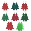 Boucles d'oreilles en forme d'arbre de Noël en similicuir léger avec boucles d'oreilles à motifs à l'avant et à l'arrière Boucles d'oreilles pendantes pour femmes filles