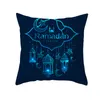 Ramadan Pillow Case Muzułmańska Poszewka na poduszkę Pokrywa Ramadan Dekoracja Do Home Seat Sofa Sofa Poduszka Eid Mubarak Decor